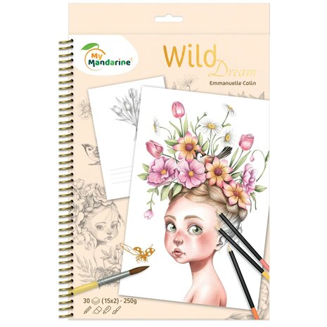 Coloriage Wild Colouring Book deel 8 by Emmanuelle Colin spiraal gebonden