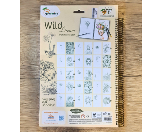 Coloriage Wild Colouring Book deel 8 by Emmanuelle Colin spiraal gebonden