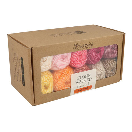 Scheepjes Stone Washed colour pack 10x25g - Manifest