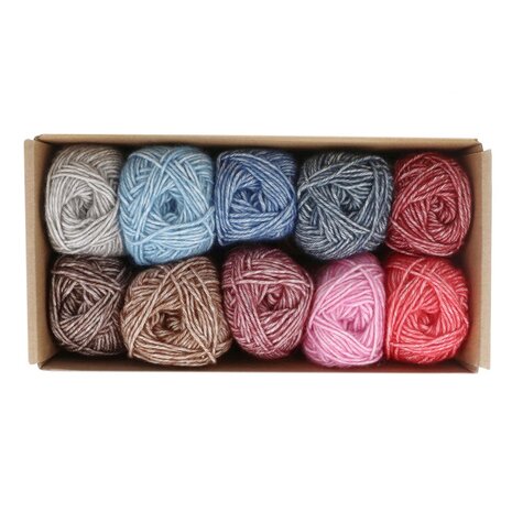 Scheepjes Stone Washed colour pack 10x25g - Aura