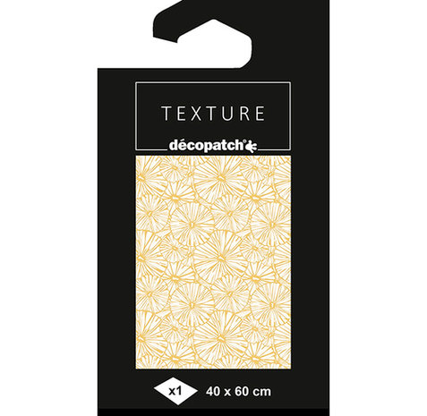 Texture Decopatch papier Rozetten hotfoil XL