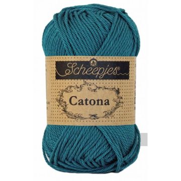 400 PETROL BLUE Scheepjes Catona 10 gram