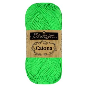 602 NEON GREEN SCHEEPJES CATONA 50G