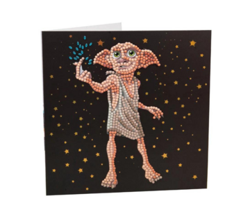 Crystal Art Card: Warner Brothers: Dobby the House Elf (18x18cm)