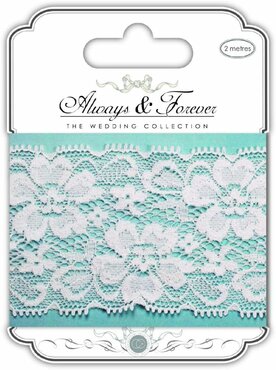 Always & Forever - Lace Ribbon - Floral Notes