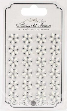 Always & Forever Adhesive Pearls Flower