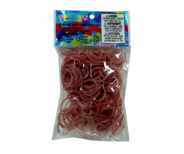 Rainbow Loom Glitter Red 300 stuks